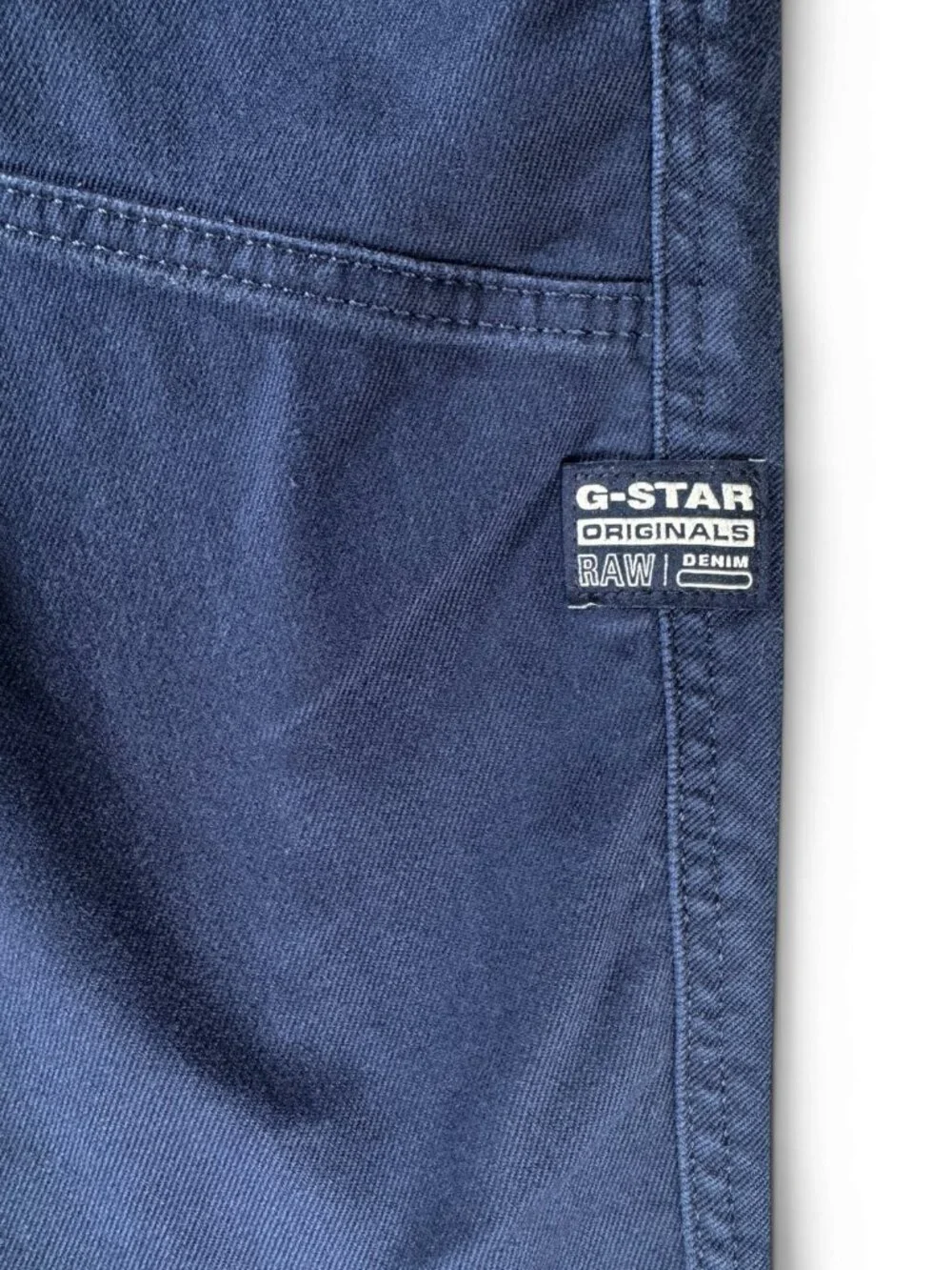 G-Star Raw Zip Pocket 3D Skinny Cargo Pant Navy Mens 32x32 Streetwear Casual